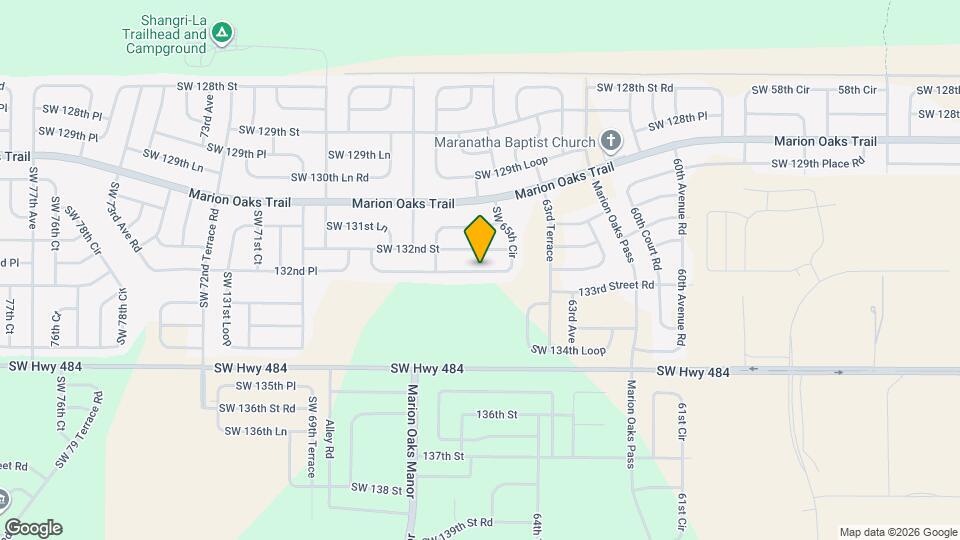 13153 SW 65th Cir Map and Location Details
