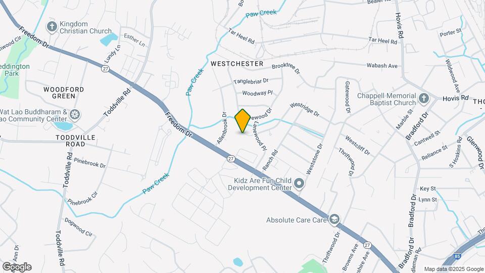 4829 Westridge Dr Map and Location Details