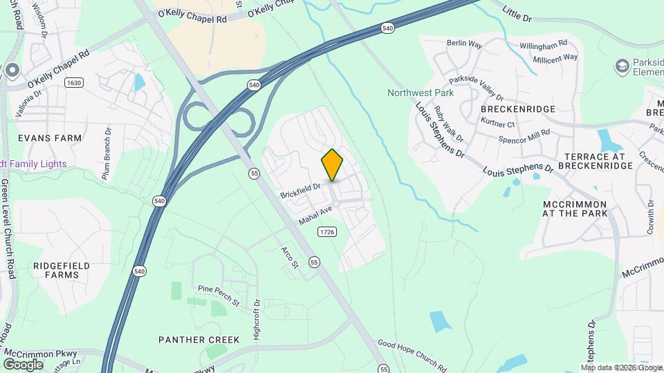 315 King Closer Dr Map and Location Details