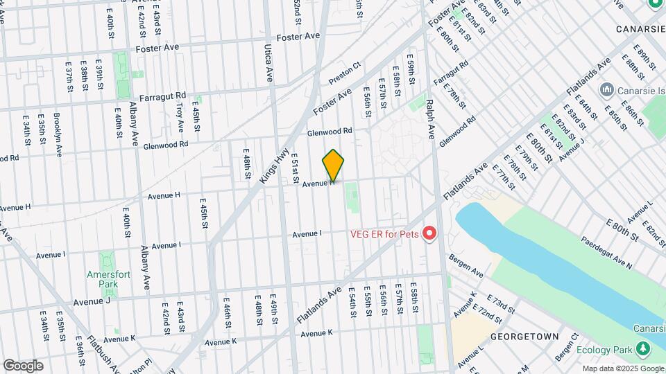 5306 Avenue H, Unit First Floor Map and Location Details