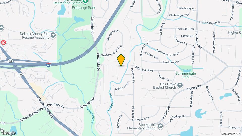 3453 Columbia Pkwy Map and Location Details