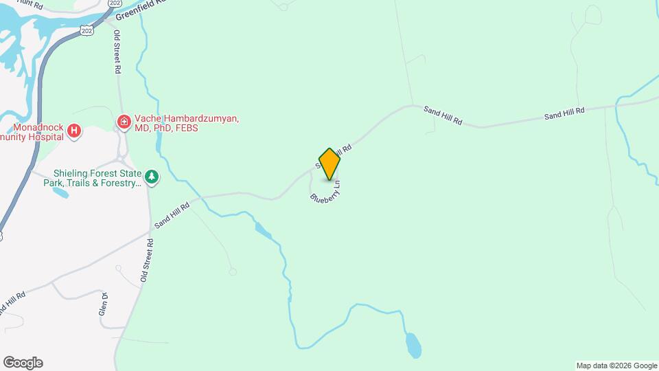 42 Blueberry Ln Map and Location Details