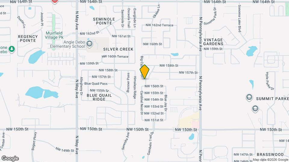 2412 NW 157th Terrace Map and Location Details