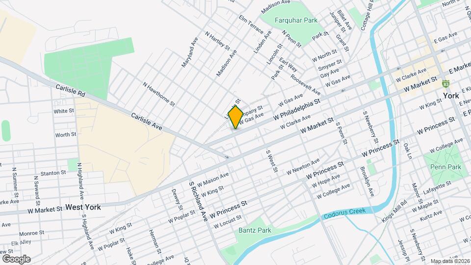 659 W Philadelphia St Mapa y Detalles de la Ubicación