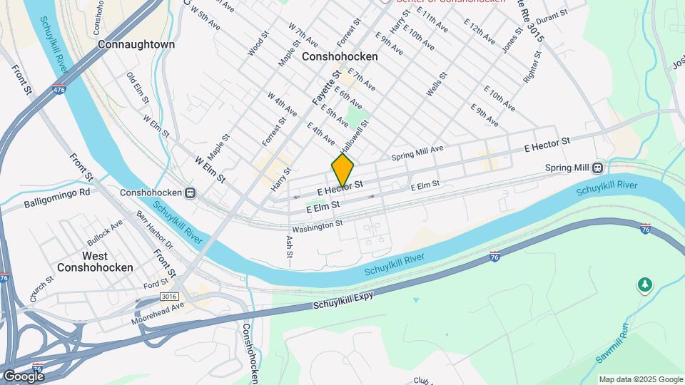 325 E Hector St Map and Location Details