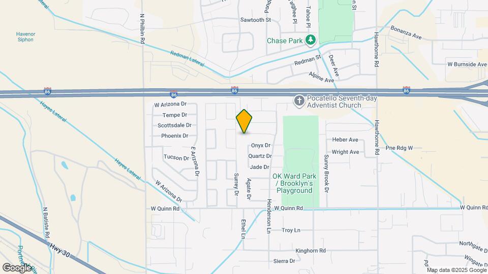 1639 Roy St Map and Location Details