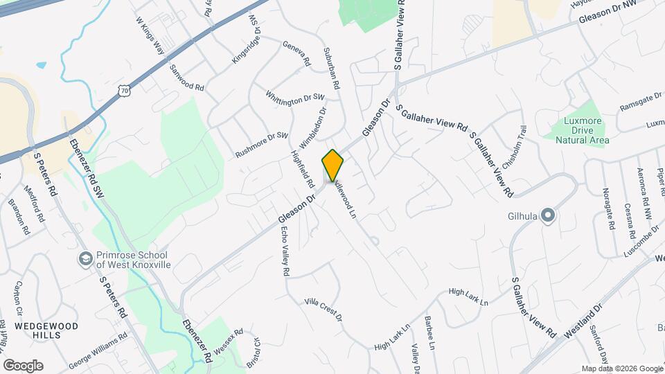 501 Idlewood Ln Map and Location Details