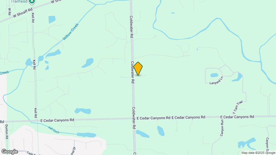 16818 Coldwater Rd Map and Location Details