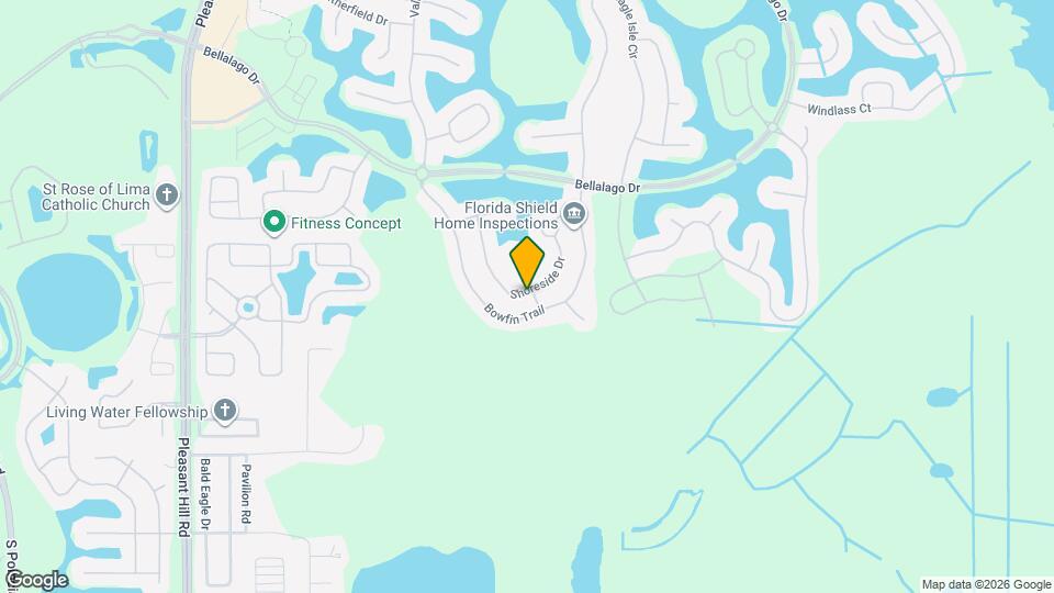 3836 Shoreside Dr Map and Location Details