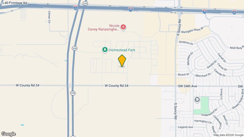 3104 Kingsville St Map and Location Details