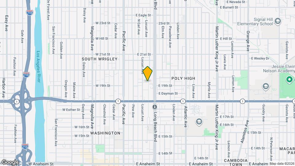 1909 N Palmer Ct, Unit A Mapa y Detalles de la Ubicación