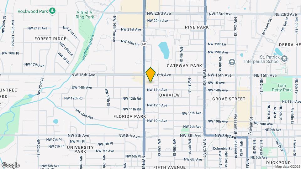 1236 NW 14th Ave Map and Location Details