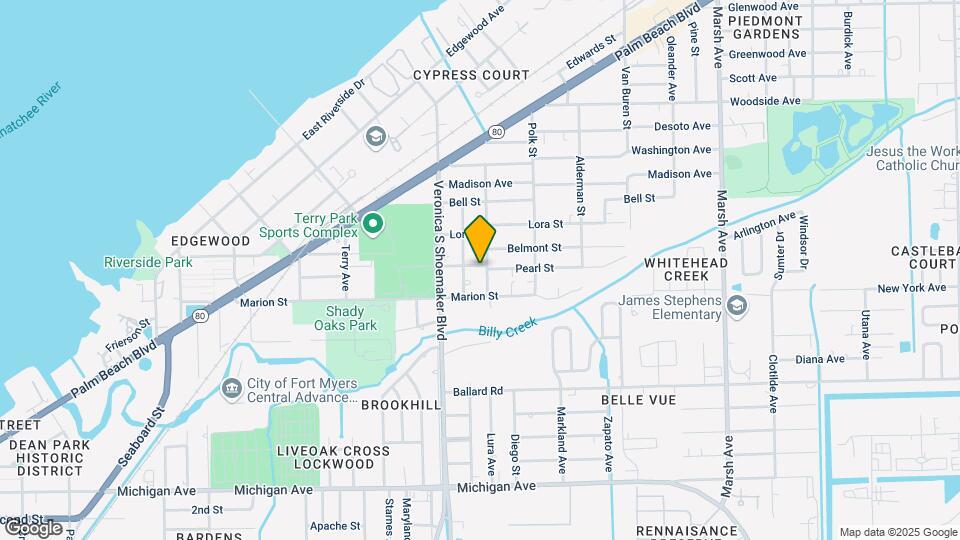 3666 Pearl St Map and Location Details