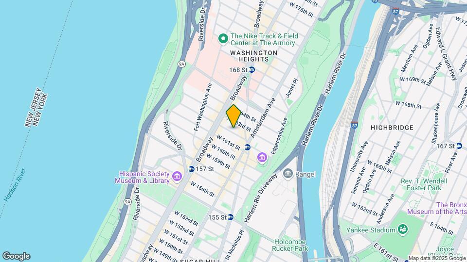533 W 162nd St Map and Location Details