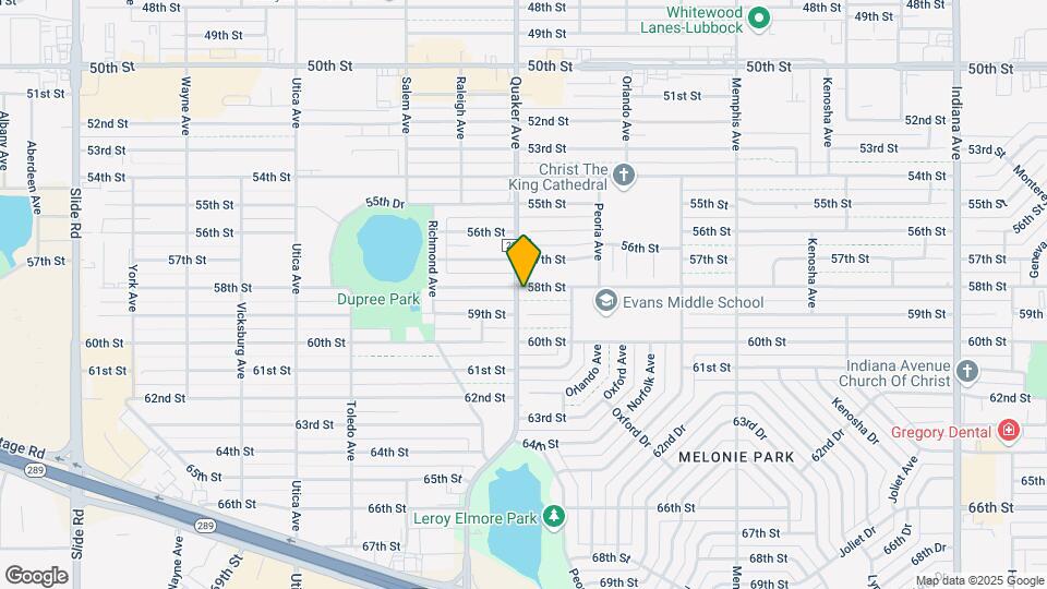 4315 58th St Map and Location Details