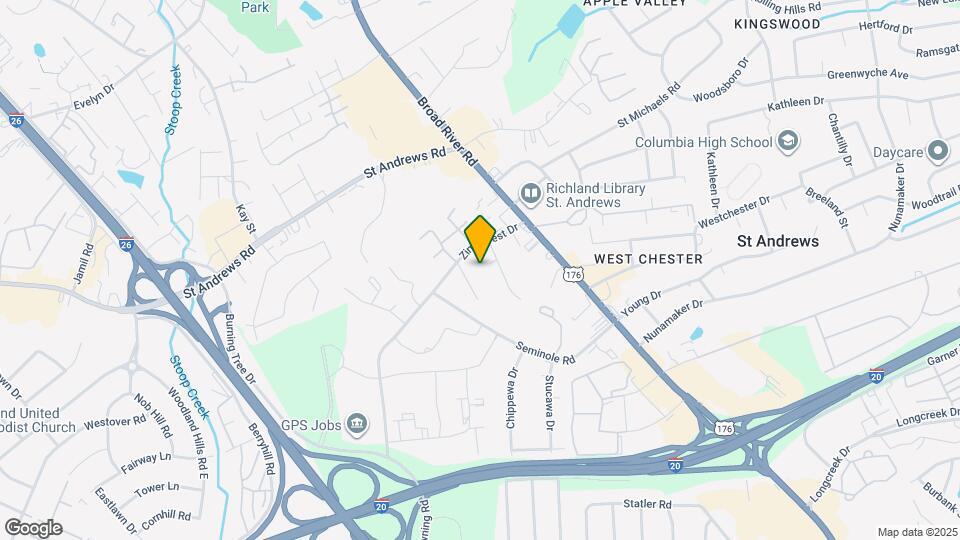 2827 Friendly Ln Map and Location Details