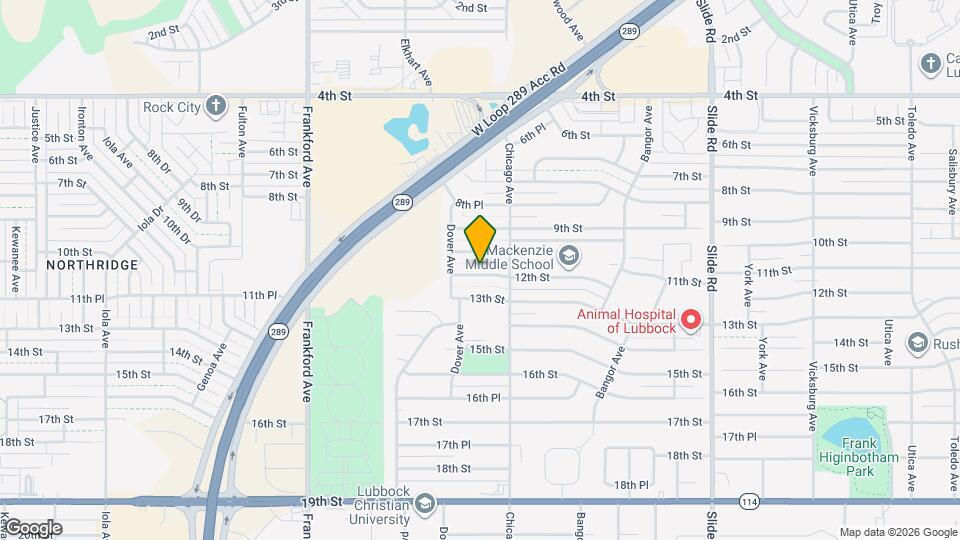 5512 12th St Map and Location Details