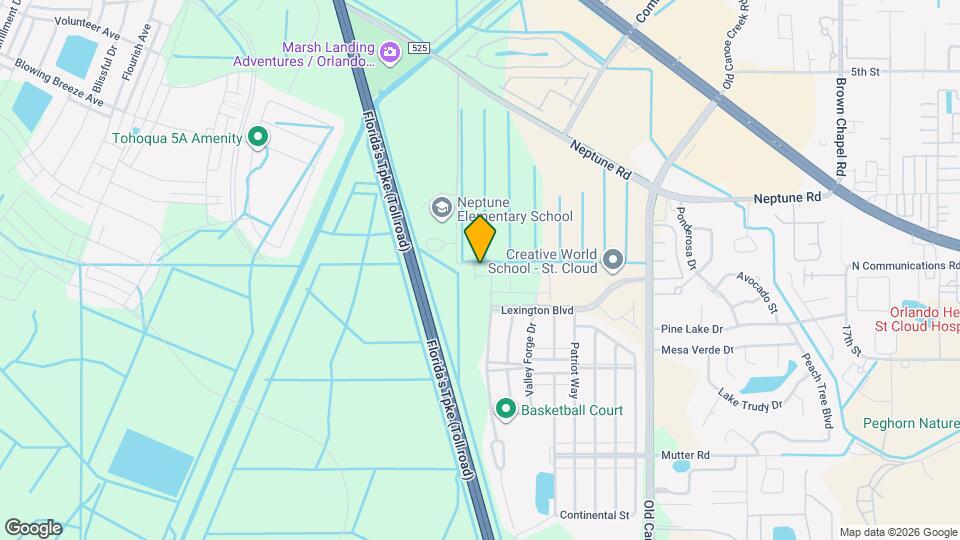 5160 Quakers Pl Map and Location Details