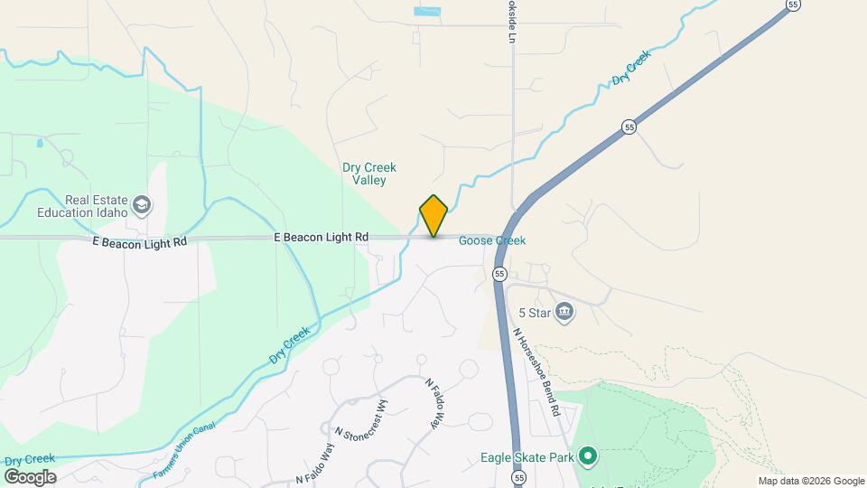 2557 E Beacon Light Rd Map and Location Details