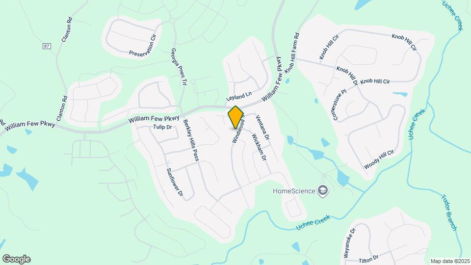 1118 Windwood St Map and Location Details