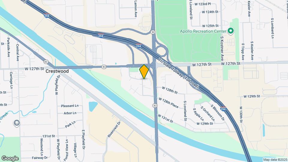 12741 S La Crosse Ave Map and Location Details