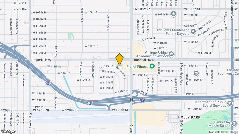 11508 Simms Ave S Map and Location Details