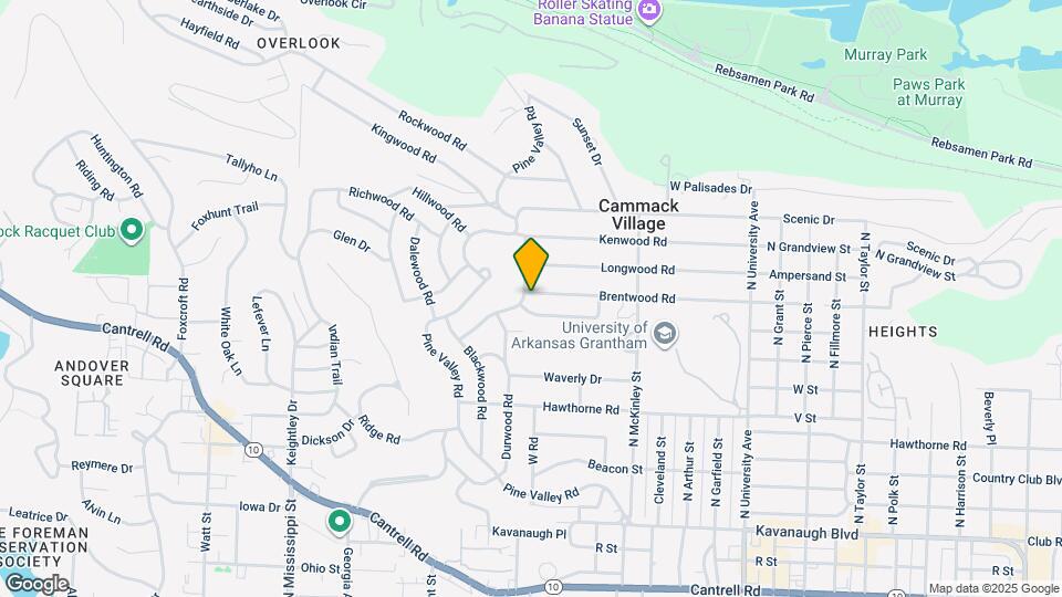 6719 Brentwood Rd Map and Location Details