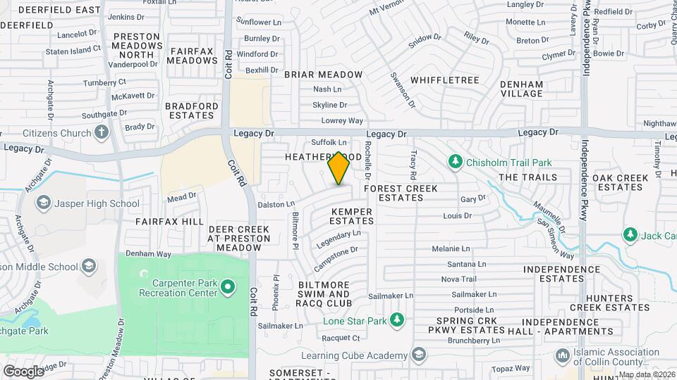 3824 Dalston Ln Map and Location Details