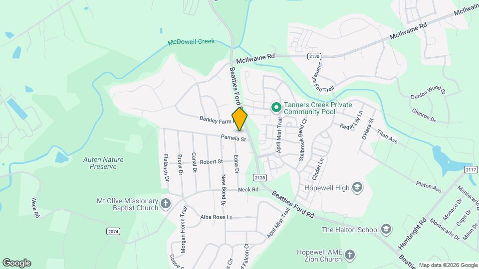 6609 Pamela St Map and Location Details