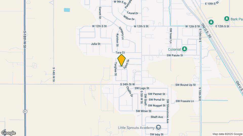 670 Teton Dr Map and Location Details