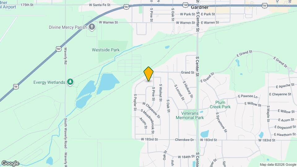 530 S Meadowbrook St Map and Location Details