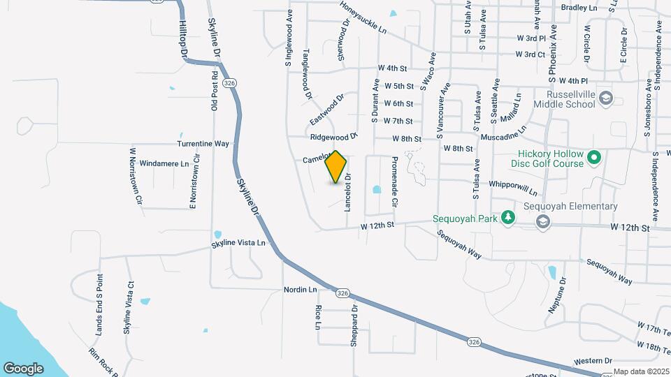 809 Knights Ct Map and Location Details
