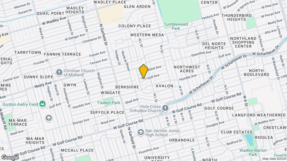 2033 Gulf Pr Ln Map and Location Details