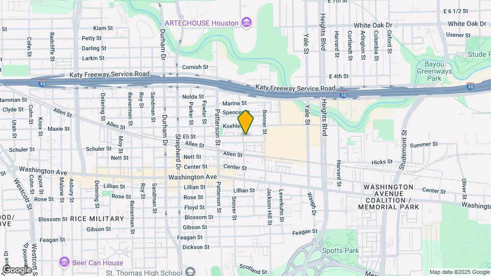 4223 Eli St Map and Location Details