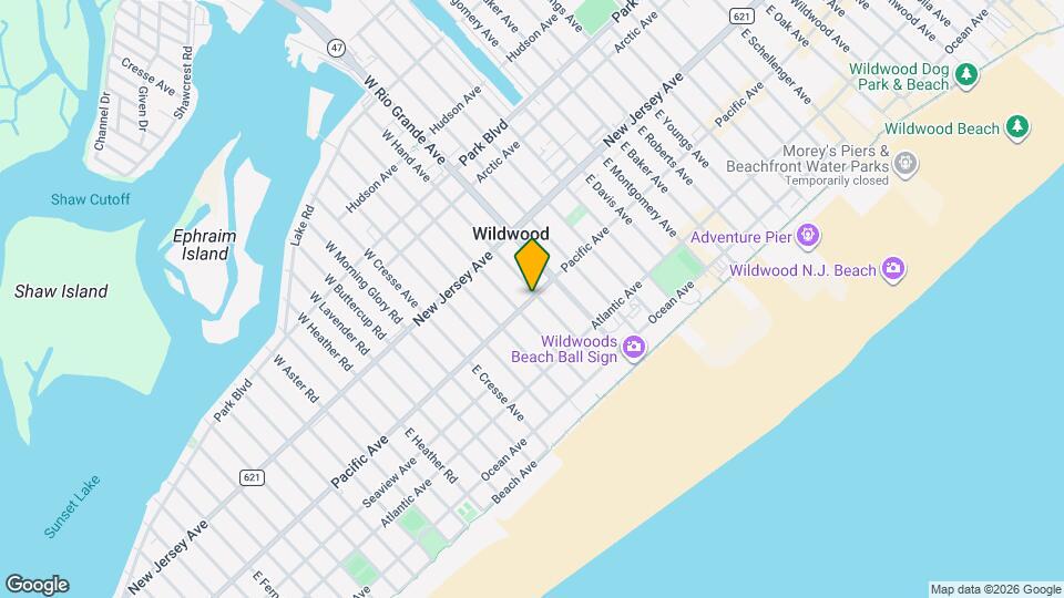 5006 Pacific Map and Location Details