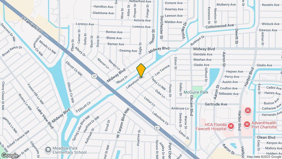 2346 Lakeshore Cir Map and Location Details