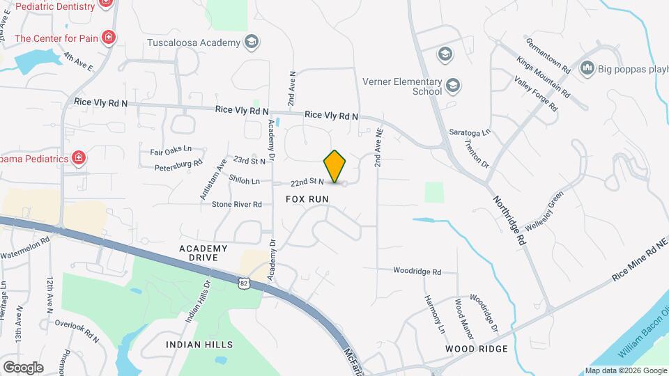 109 22nd St N Map and Location Details