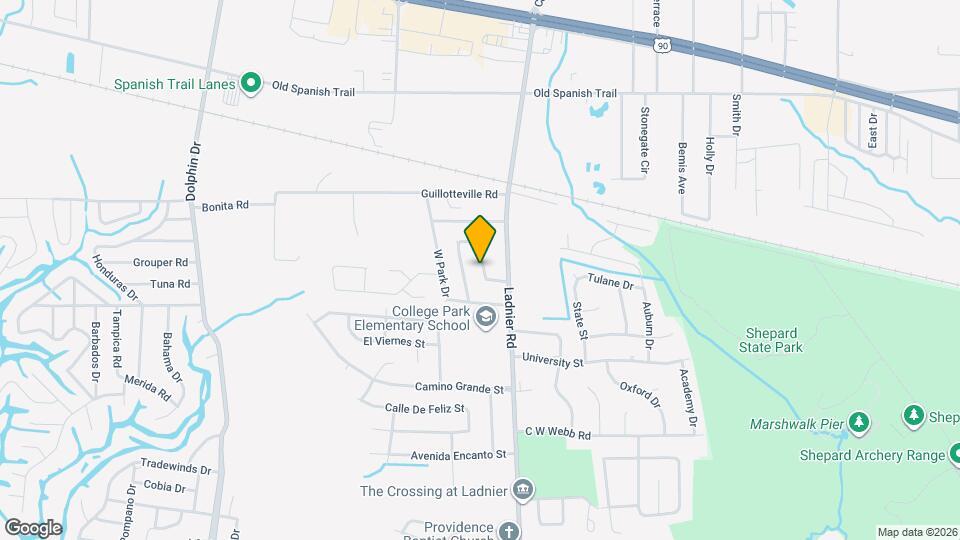 2835 Woodlane St Map and Location Details