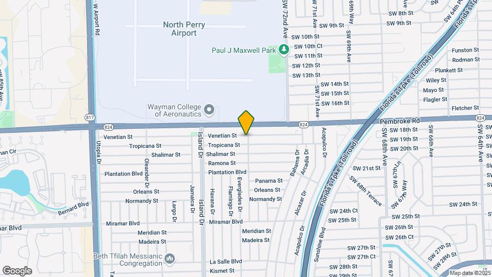 1810 Desoto Dr Map and Location Details