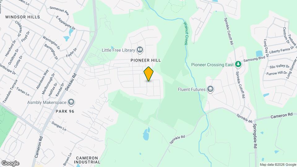 10305 Fulton Ave Map and Location Details