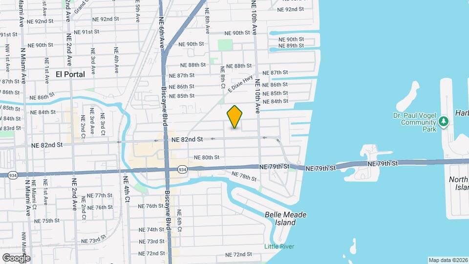 8225 NE 8th Pl Mapa y Detalles de la Ubicación