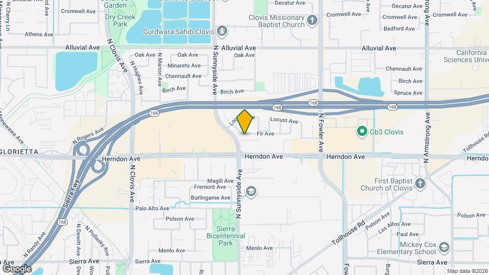 1430 Fir Ave Map and Location Details