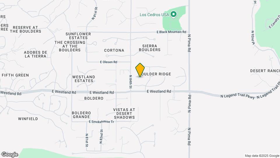8451 E High Point Dr Map and Location Details