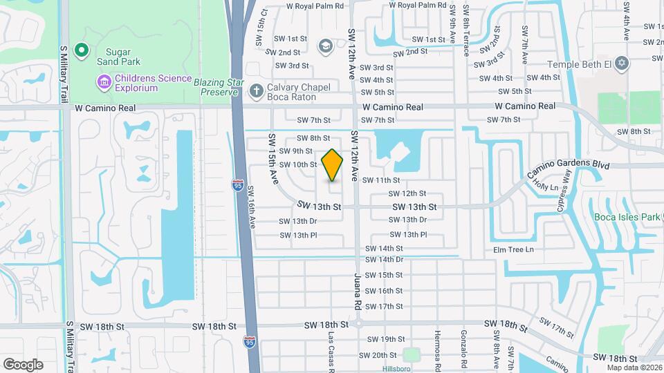 1162 SW 12th Rd Map and Location Details