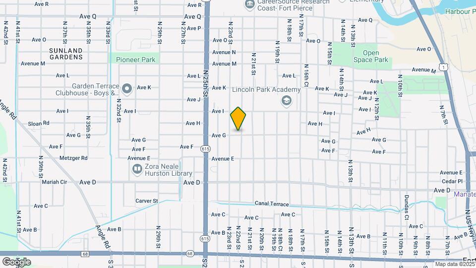 2204 Avenue G Map and Location Details