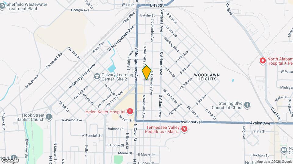 907 N Nashville Ave Mapa y Detalles de la Ubicación