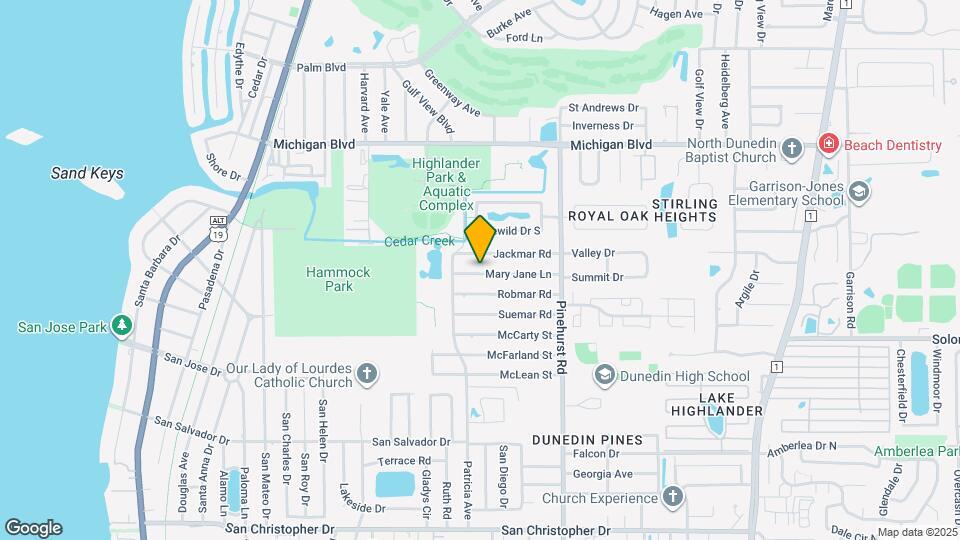 1048 Mary Jane Ln Map and Location Details