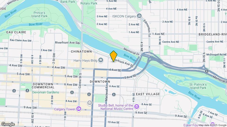 Riverfront Condo Map and Location Details