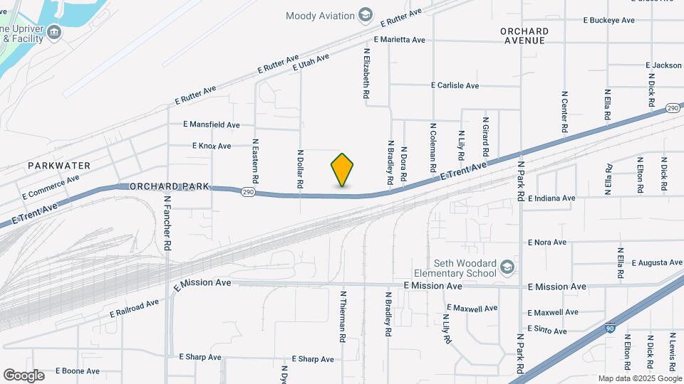 6623 E Trent Ave Map and Location Details
