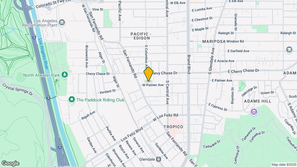 361-363 1/2 W Palmer Ave Mapa y Detalles de la Ubicación